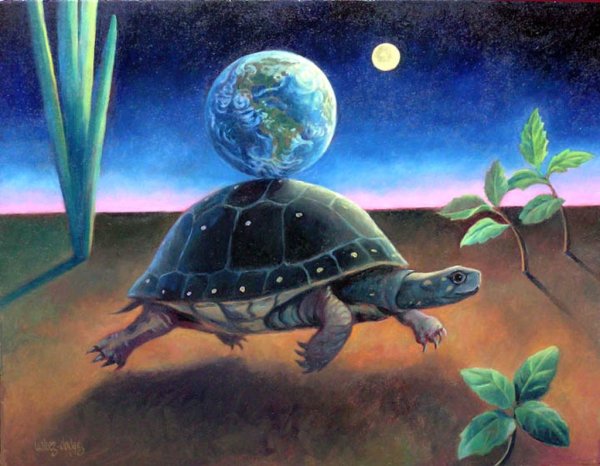 Мир на черепахе