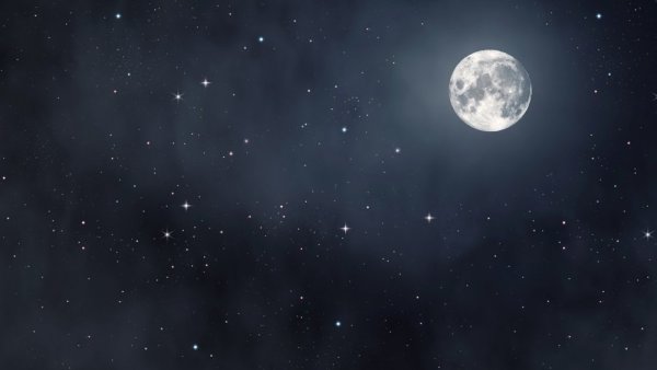 Луна и звезды