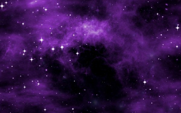 Черно фиолетовый фон космос