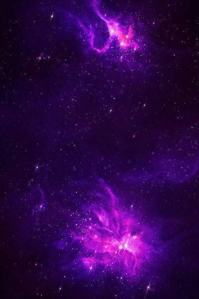 Фиолетовый цвет космоса
