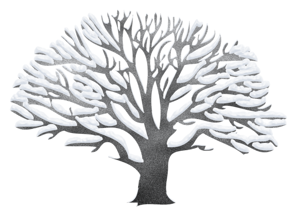 Зимнее дерево для детей