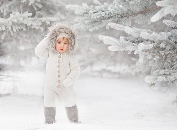 Детские зимние фотосессии
