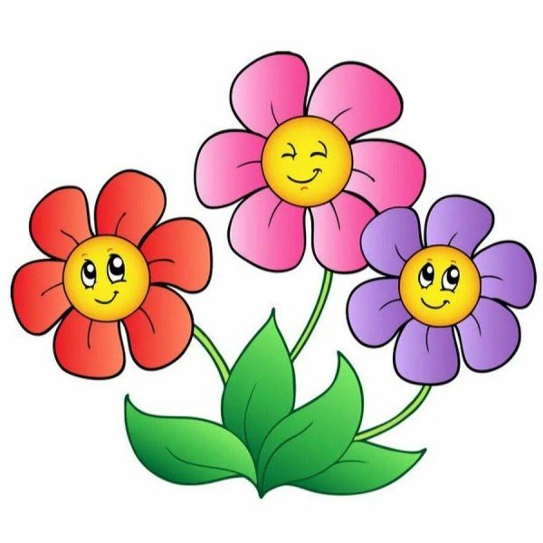 Цветочки для детей