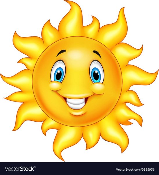 Изображение солнца для детей