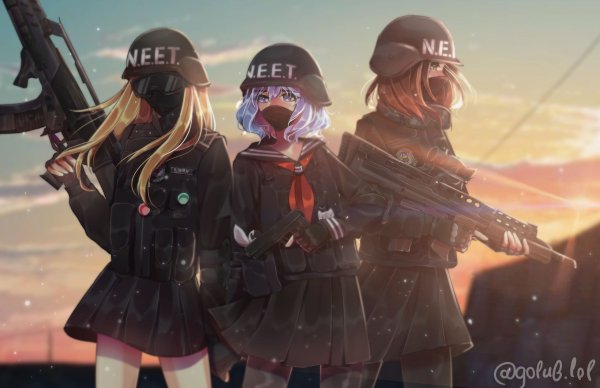 NEET Home Guard аниме