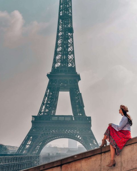 Наталья Ярославова Париж Эйфелева башня