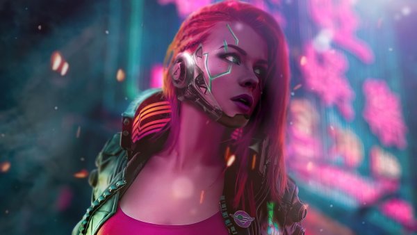 Cyberpunk 2077 Lucy Art