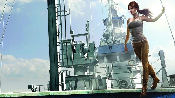 Tomb Raider 2013 корабль