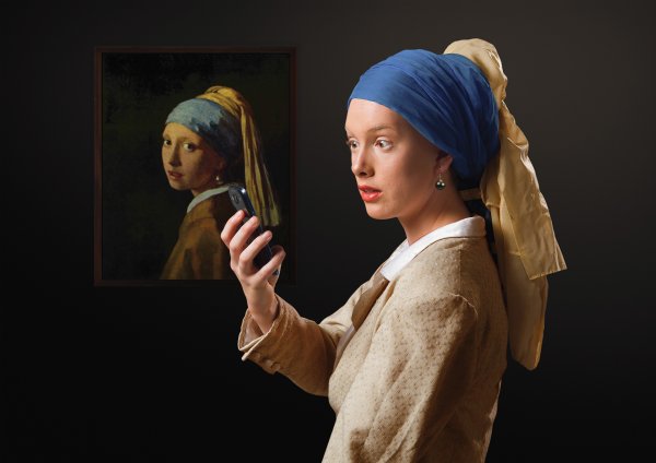 Девушка с жемчужной серёжкой картина художник Ян Вермеер