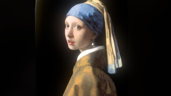 Леонардо да Винчи девушка с жемчужной сережкой