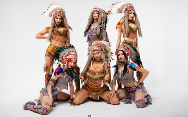 Индейцы девушки