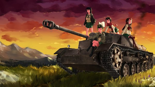 Girls und Panzer Штуг 3