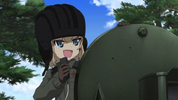 Girls und Panzer Katyusha аниме