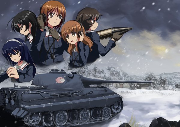 Girls und Panzer танк Михо