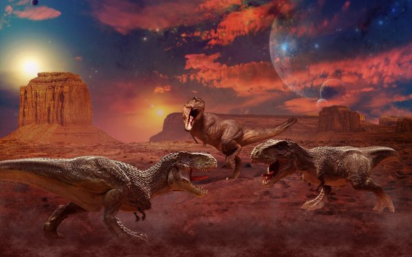 Престон каньон тираннозавра