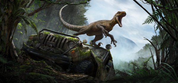 Динозавры парк Юрского периода 4