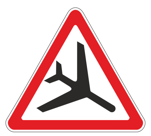 Знак 1.30 низколетящие самолеты