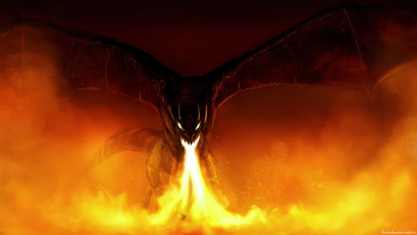 Огнедышащий дракон Смауг