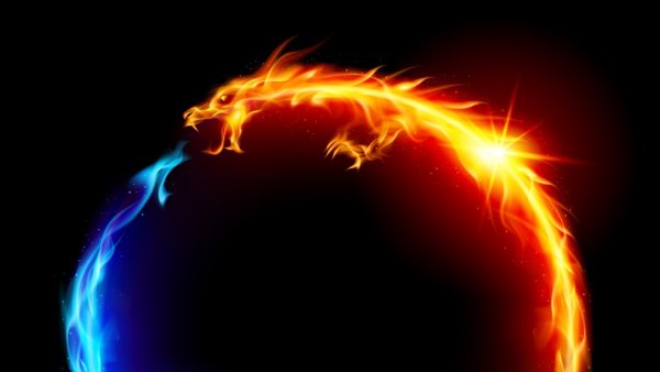 Пламенный дракон