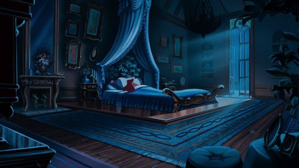Королевская спальня арт фэнтези