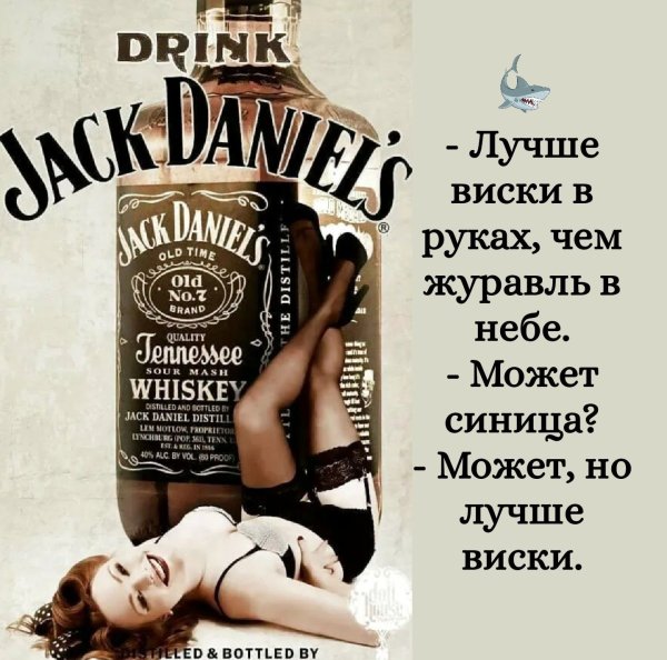 Джек Дэниэлс виски девушка