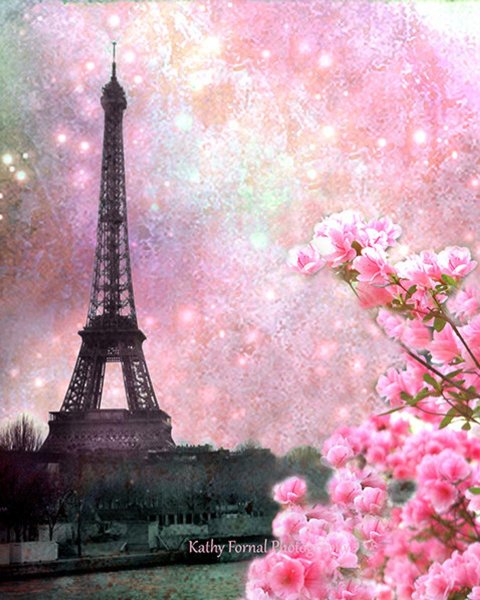 Париж эльфивая башня фон