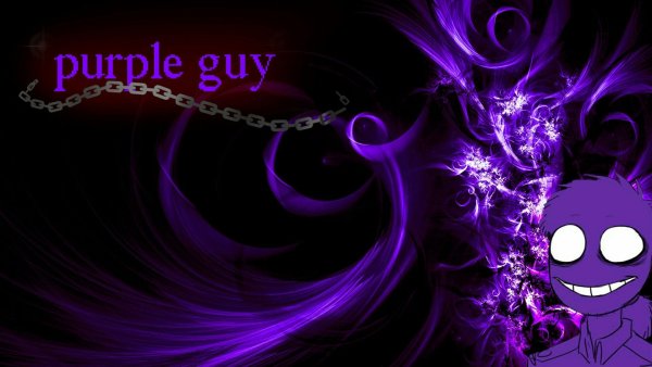 Фиолетовый человечек