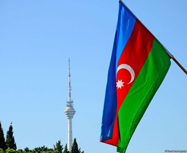 Флаг Баку Азербайджан