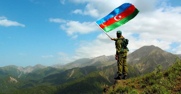 Нагорный Карабах флаг Азербайджана