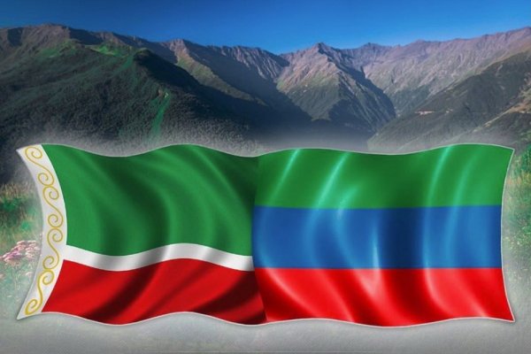 Российско Дагестанский флаг