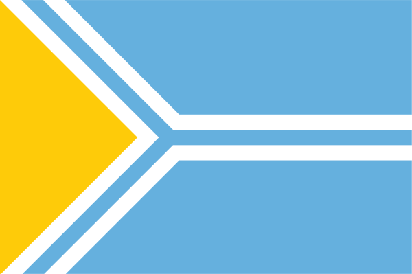 Республика Тува флаг