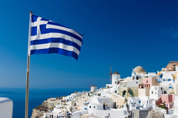 Греция Крит флаг
