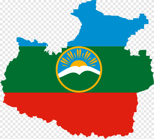 Карачаево Черкесская Респ флаг