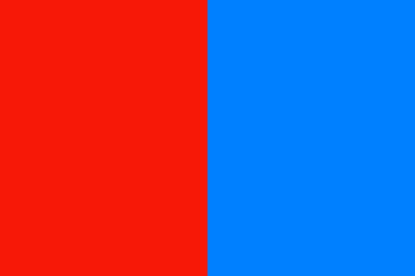 Красный и синий