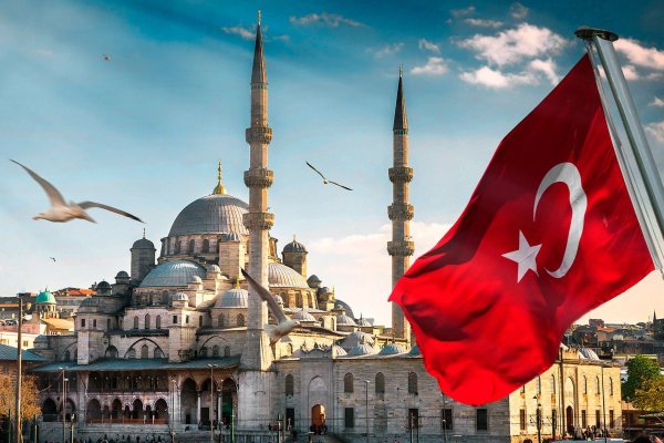Турецкий флаг Стамбул