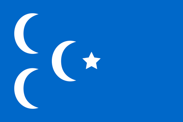 Синий флаг Турции
