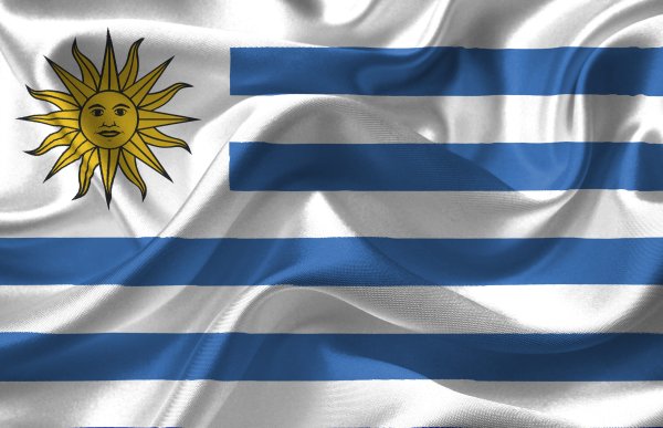 Флаг страны Уругвай