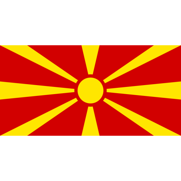 Флаг Сев. Македония