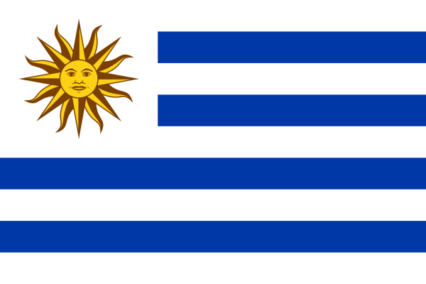 Флаг Уругвая svg