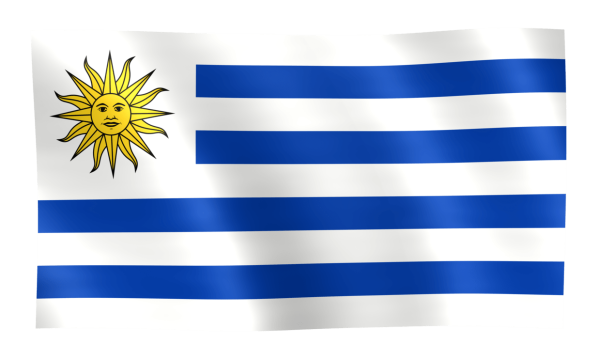 Восточная Республика Уругвай флаг
