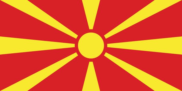 Флаг Северной Македонии