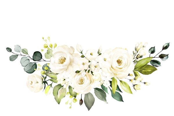 Цветы для свадебного приглашения