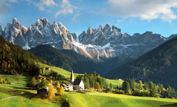 Австрия горы Альпы