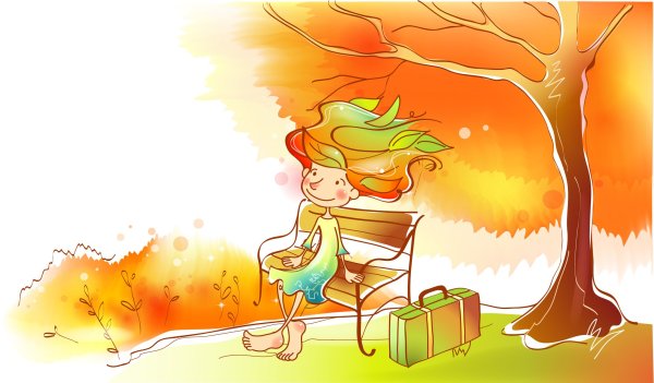 Осень иллюстрации для детей