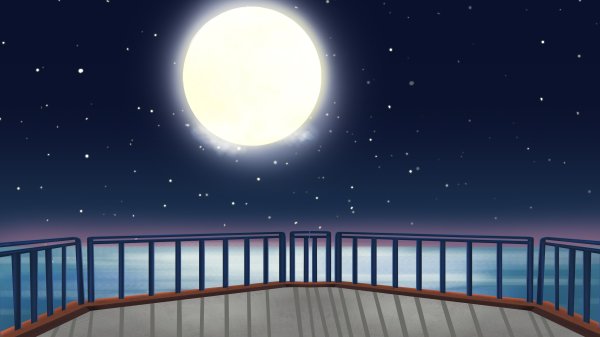 Фон балкона для гача лайф ночью