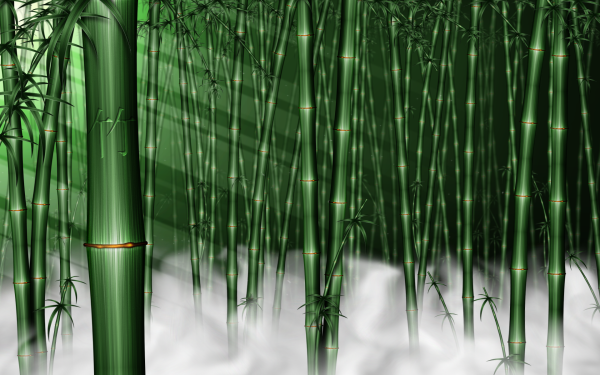 Наруто бамбук