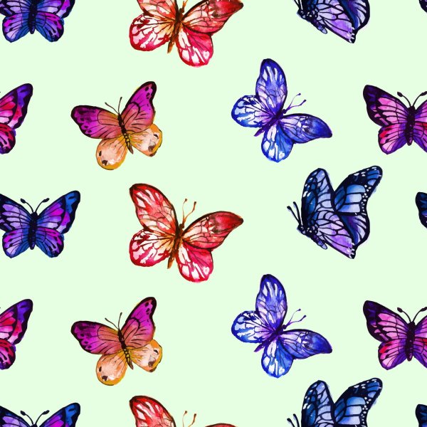 Фон с бабочками для фотошопа
