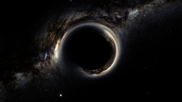 Фон черная дыра космос