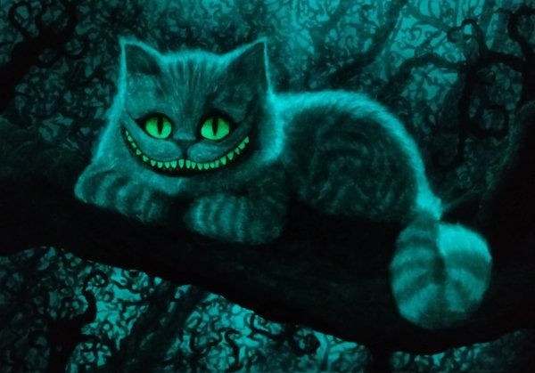 Чеширский кот из Алисы в Зазеркалье