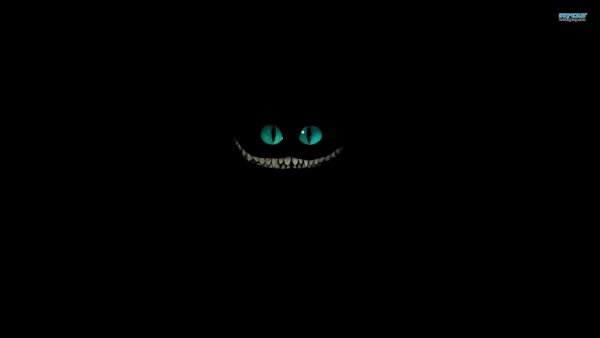 Алиса в стране чудес Чеширский кот в темноте